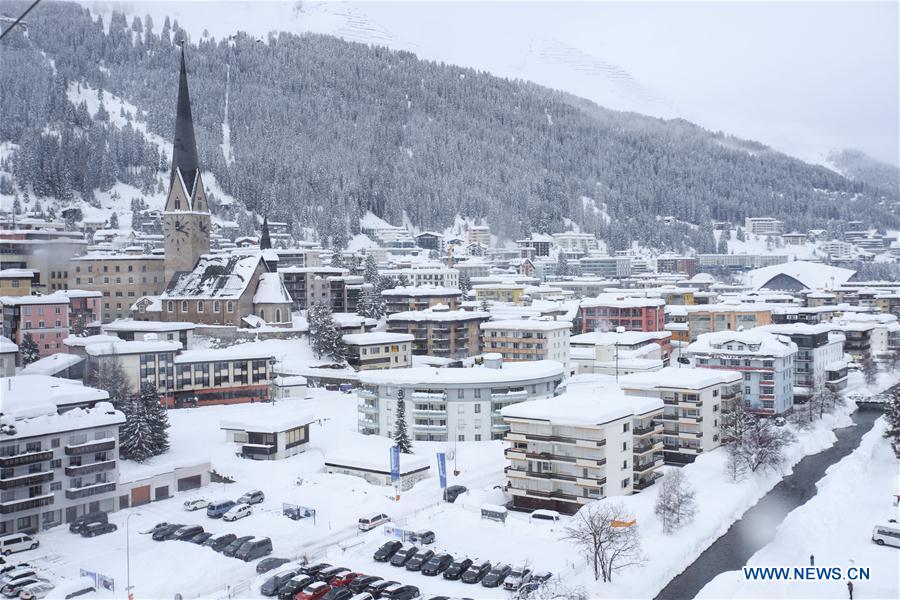 SWITZERLAND-DAVOS-SNOW