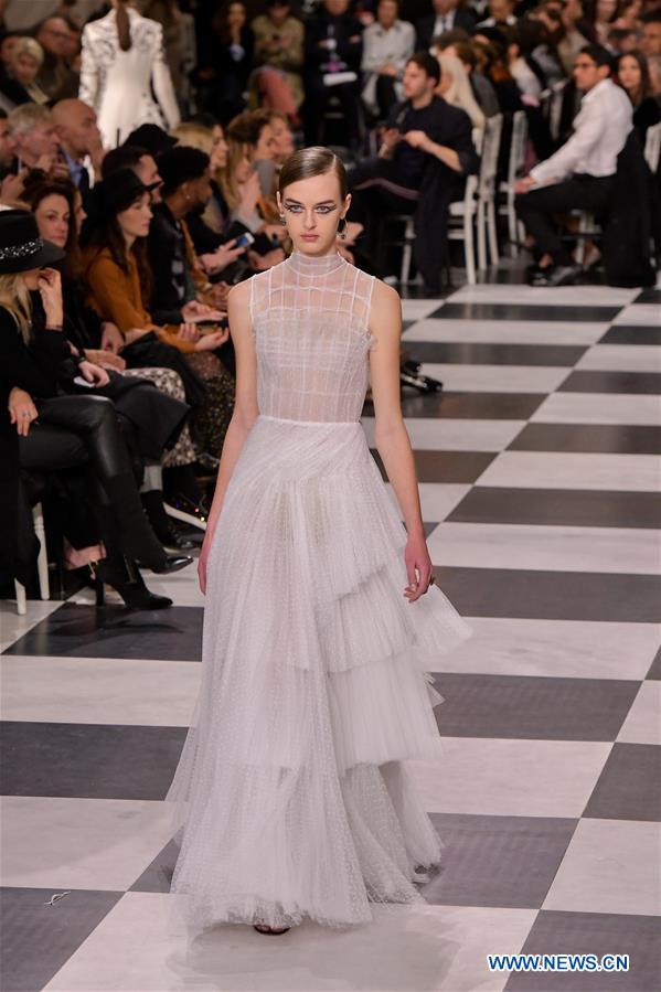 FRANCE-PARIS-FASHION WEEK-HAUTE COUTURE-DIOR