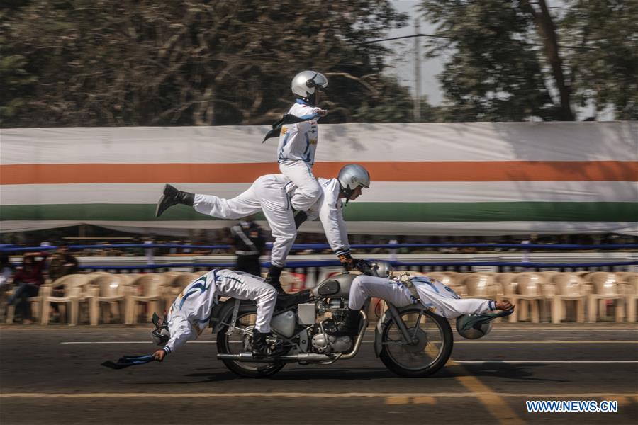 INDIA-KOLKATA-REPUBLIC DAY-REHEARSAL