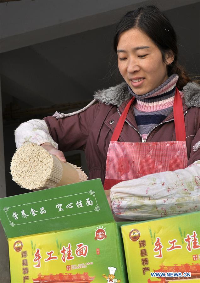 CHINA-SHAANXI-HANZHONG-HANDMADE NOODLES (CN)