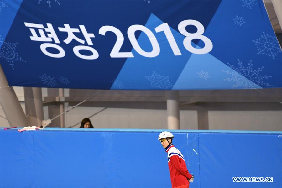 (SP)OLY-SOUTH KOREA-PYEONGCHANG-SHORT TRACK-TRAINING