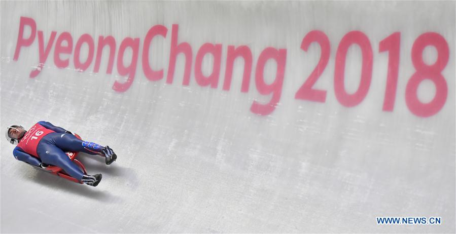 (SP)OLY-SOUTH KOREA-PYEONGCHANG-LUGE-TRAINING