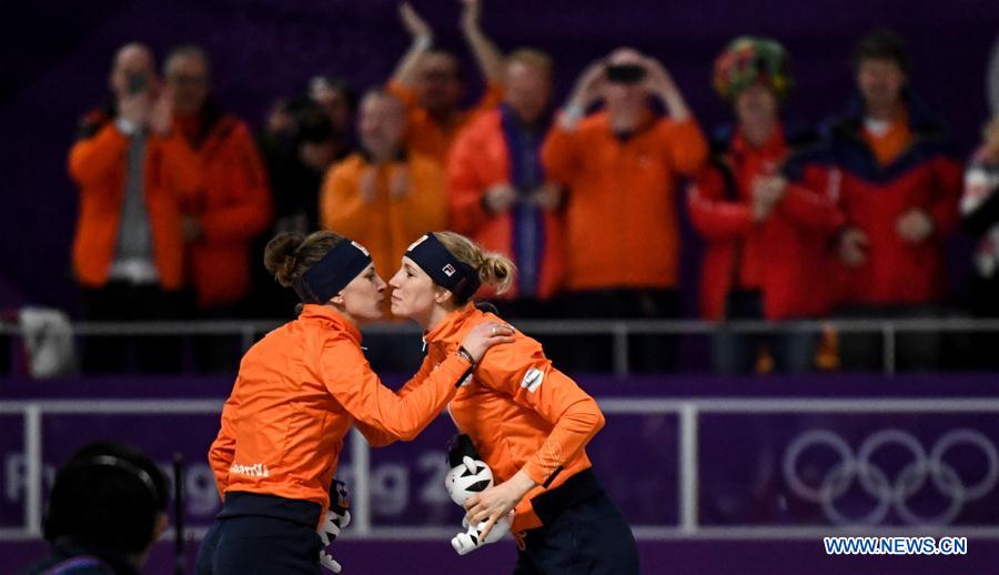 (SP)OLY-SOUTH KOREA-PYEONGCHANG-SPEED SKATING-LADIES' 3000M 