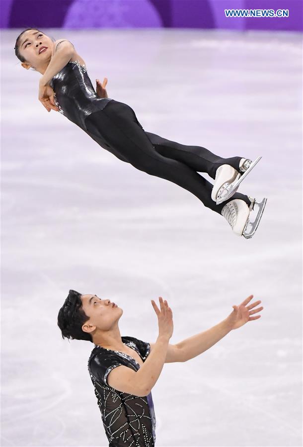 (SP)OLY-SOUTH KOREA-PYEONGCHANG-FIGURE SKATING-PAIR SKATING SHORT PROGRAM