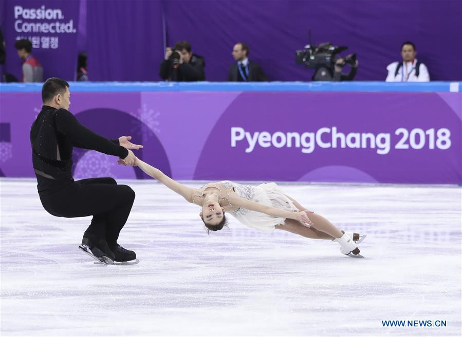 (SP)OLY-SOUTH KOREA-PYEONGCHANG-FIGURE SKATING-PAIR SKATING SHORT PROGRAM