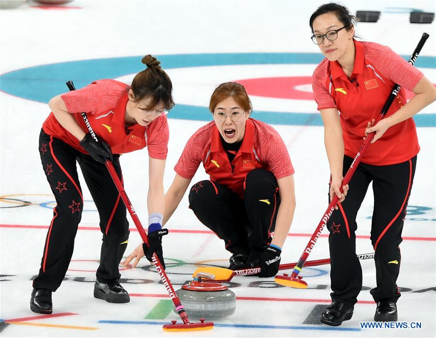 (SP)OLY-SOUTH KOREA-PYEONGCHANG-CURLING-WOMEN-ROUND ROBIN