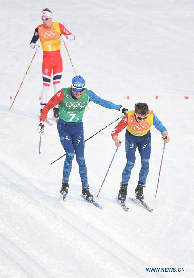 (SP)OLY-SOUTH KOREA-PYEONGCHANG-CROSS-COUNTRY SKIING-MEN'S 4x10KM RELAY