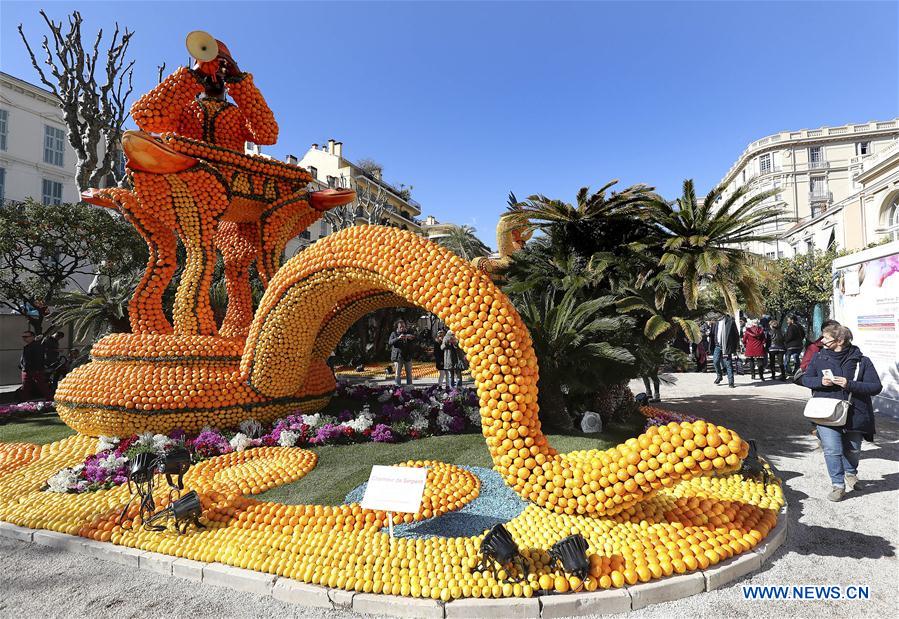 FRANCE-MENTON-THE 85TH LEMON FESTIVAL