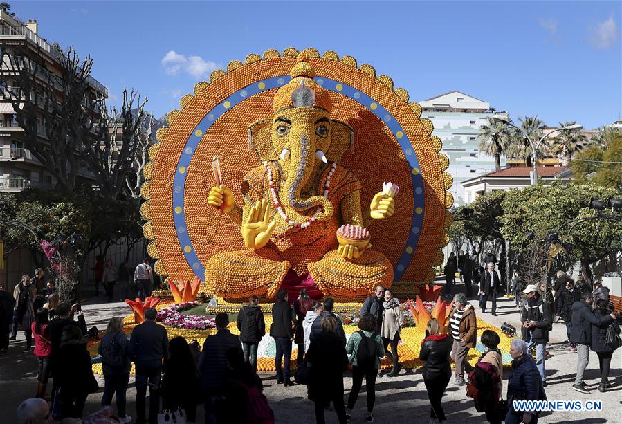 FRANCE-MENTON-THE 85TH LEMON FESTIVAL