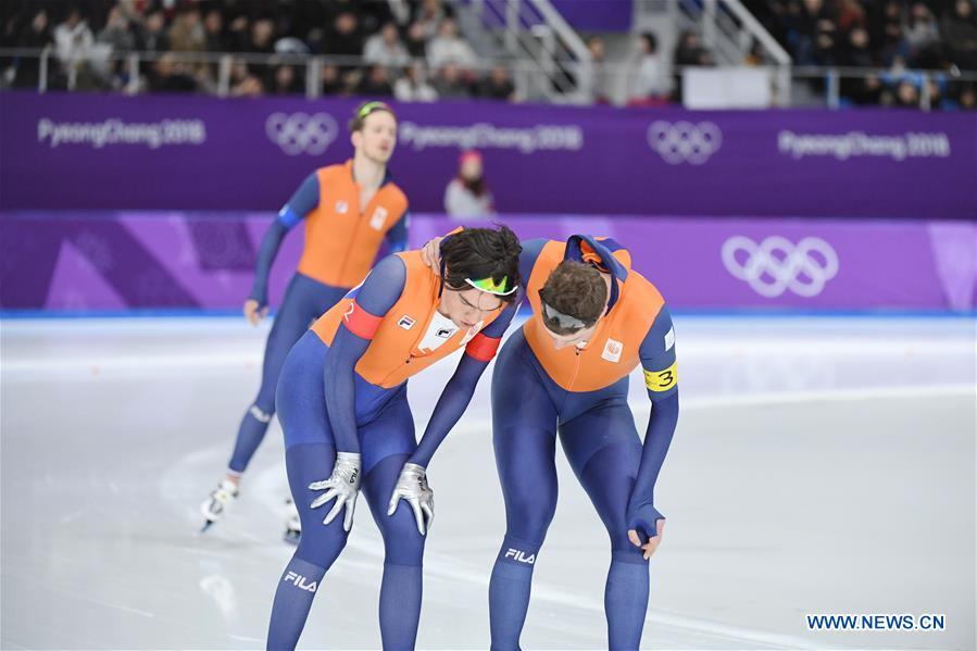 (SP)OLY-SOUTH KOREA-PYEONGCHANG-SPEED SKATING-MEN'S TEAM PURSUIT