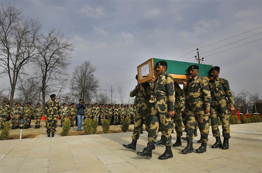 KASHMIR-SRINAGAR-WREATH LAYING CEREMONY