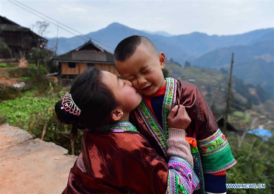 CHINA-GUANGXI-MIAO ETHNIC GROUP-SPRING FESTIVAL (CN)