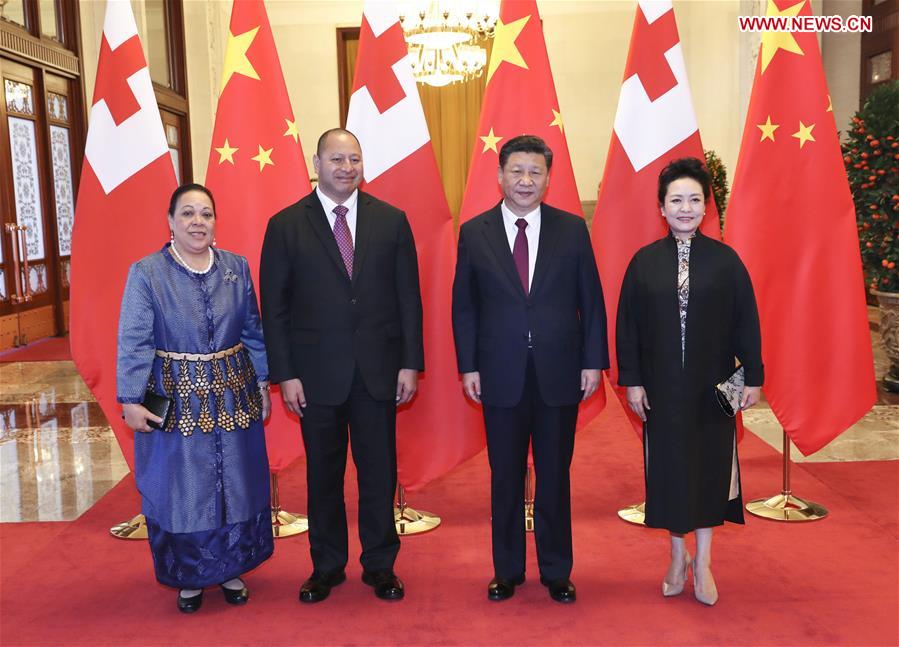 CHINA-BEIJING-XI JINPING-TONGA-TALKS (CN)