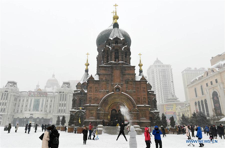 CHINA-HEILONGJIANG-SNOWFALL(CN)