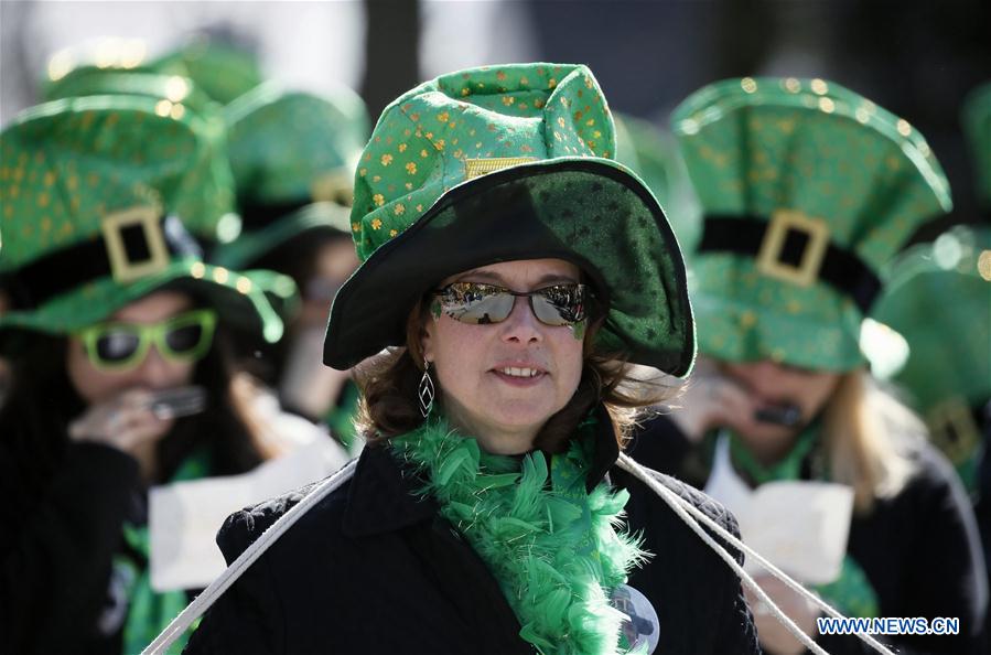 U.S.-CHICAGO-ST. PATRICK'S DAY-PARADE