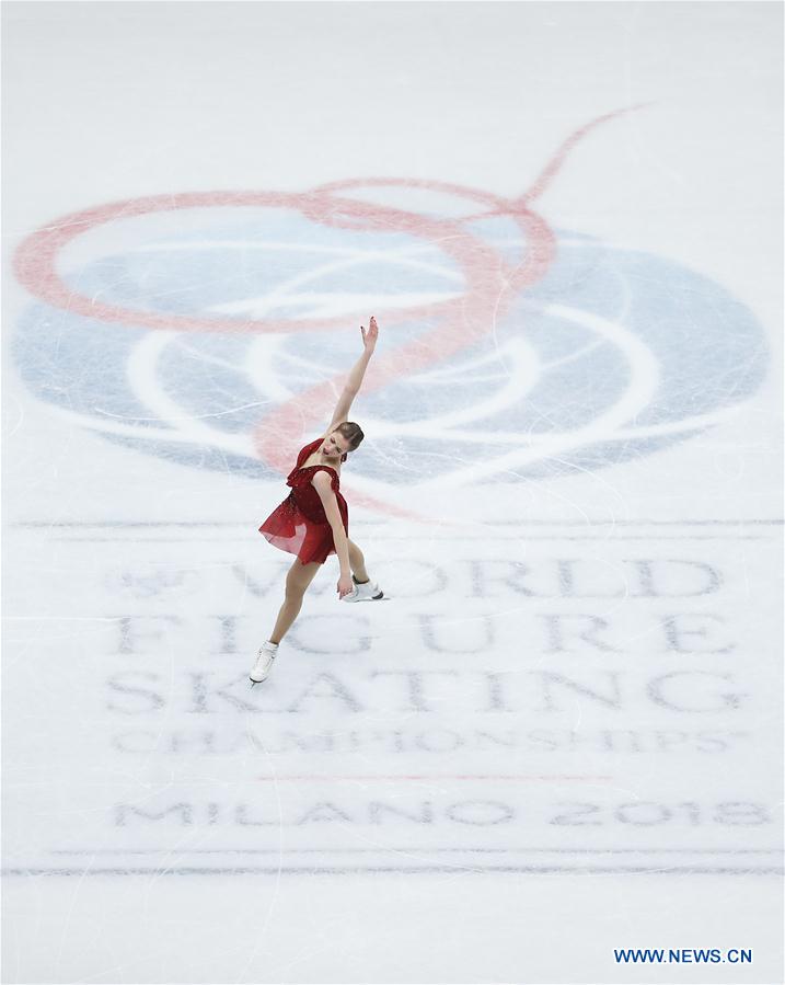 (SP)ITALY-MILAN-FIGURE SKATING-ISU WORLD CHAMPIONSHIPS