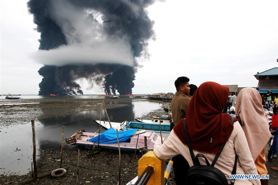 INDONESIA-BALIKPAPAN-FIRE