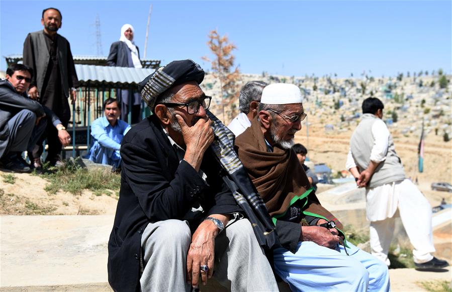 AFGHANISTAN-KABUL-FUNERAL CEREMONY-SUICIDE ATTACK