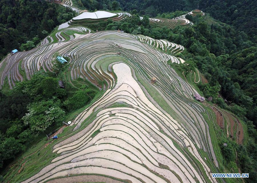 CHINA-GUIZHOU-RONGJIANG-TERRACE SCENERY (CN)