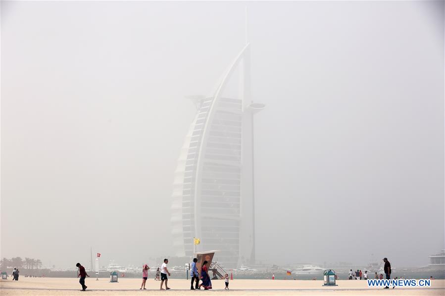 UAE-DUBAI-SANDSTORM