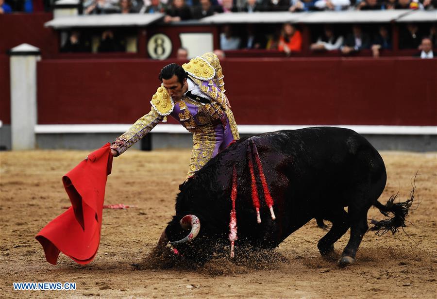 SPAIN-MADRID-BULLFIGHT