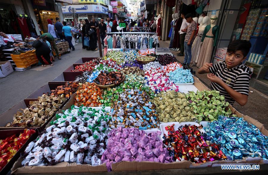 MIDEAST-NABLUS-EID AL-FITR