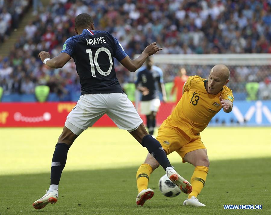 (SP)RUSSIA-KAZAN-2018 WORLD CUP-GROUP C-FRANCE VS AUSTRALIA