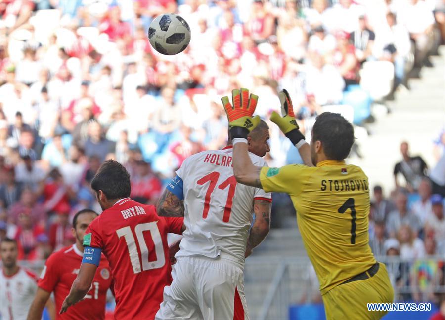 (SP)RUSSIA-SAMARA-2018 WORLD CUP-GROUP E-COSTA RICA VS SERBIA