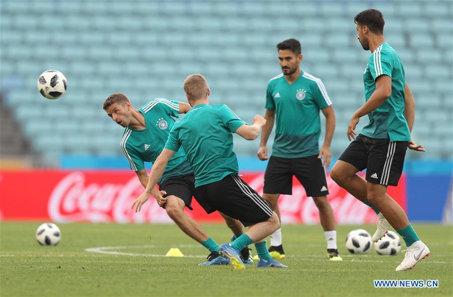 (SP)RUSSIA-SOCHI-2018 WORLD CUP-GERMANY-TRAINING