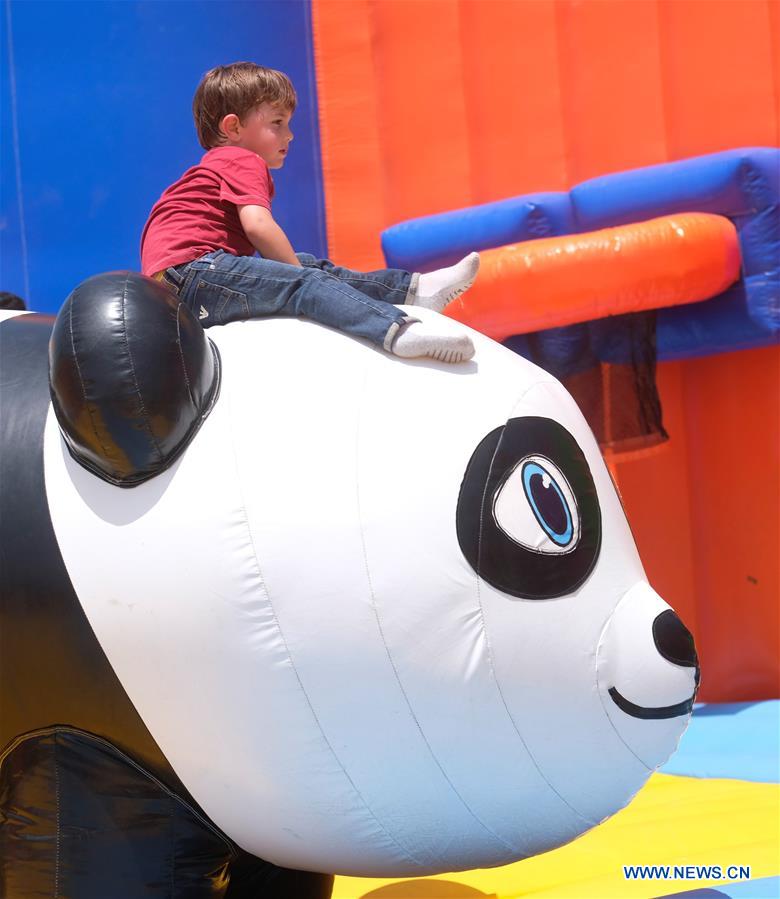 U.S.-LOS ANGELES-BIG BOUNCE HOUSE