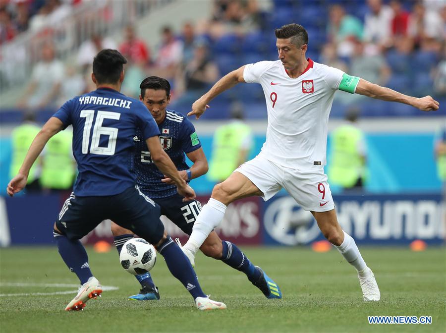 (SP)RUSSIA-VOLGOGRAD-2018 WORLD CUP-GROUP H-JAPAN VS POLAND