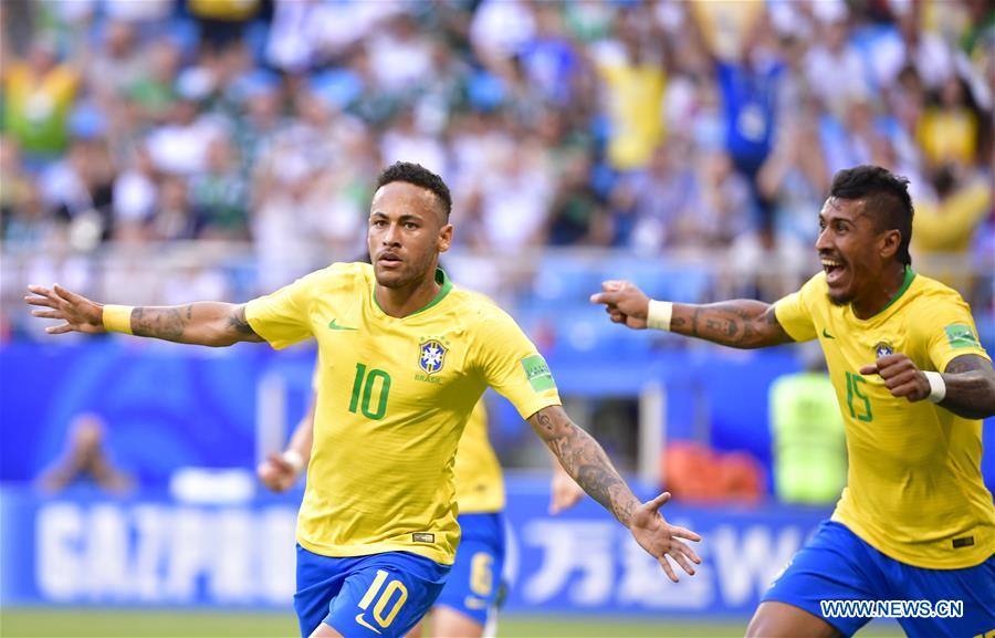 (SP)RUSSIA-SAMARA-2018 WORLD CUP-ROUND OF 16-BRAZIL VS MEXICO