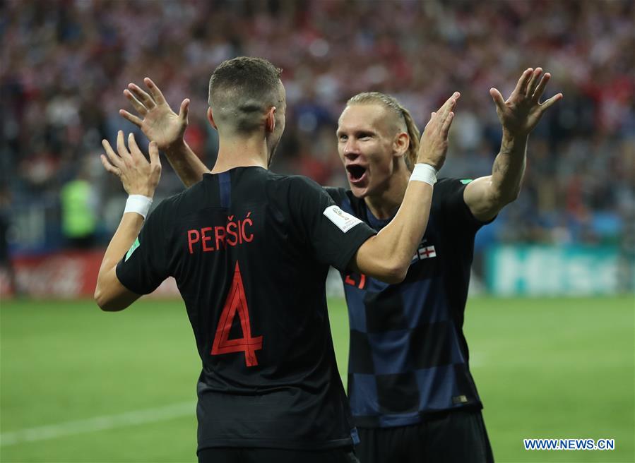 (SP)RUSSIA-MOSCOW-2018 WORLD CUP-SEMIFINAL-ENGLAND VS CROATIA