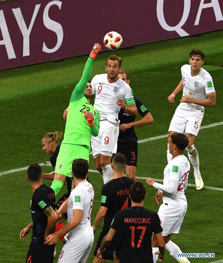 (SP)RUSSIA-MOSCOW-2018 WORLD CUP-SEMIFINAL-ENGLAND VS CROATIA