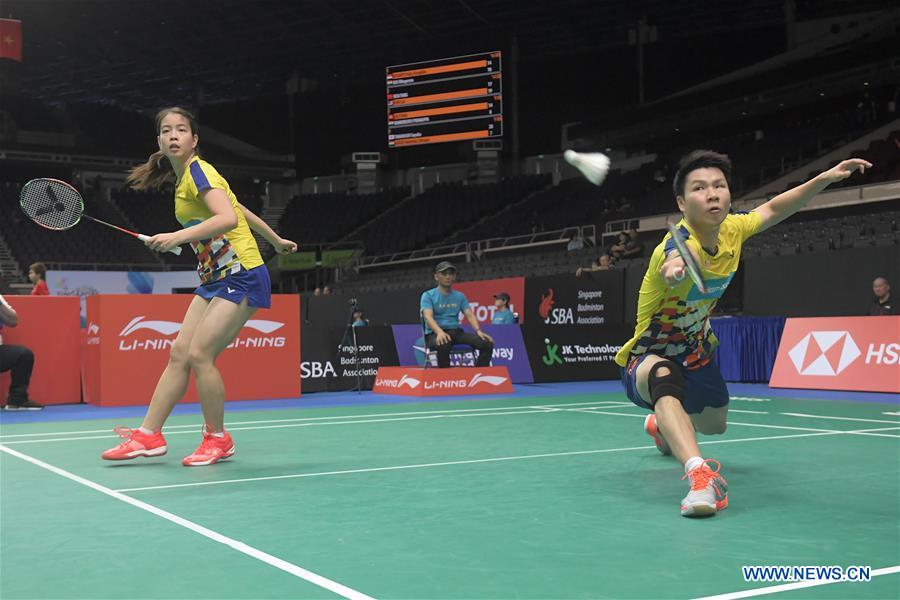 (SP)SINGAPORE-BADMINTON-SIGAPORE OPEN