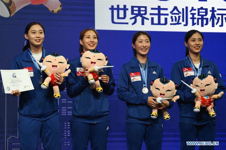 (SP)CHINA-JIANGSU-WUXI-FENCING-WORLD CHAMPIONSHIPS (CN)