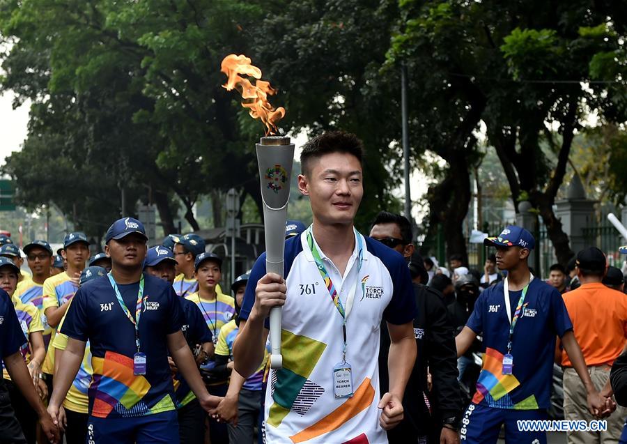 (SP)INDONESIA-JAKARTA-ASIAN GAMES-TORCH RELAY