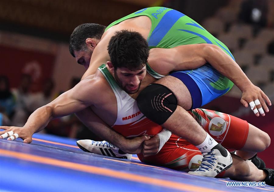 (SP)INDONESIA-JAKARTA-ASIAN GAMES-WRESTLING