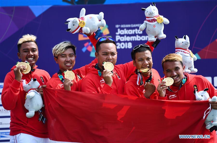 (SP)INDONESIA-BOGOR-ASIAN GAMES-PARAGLIDING