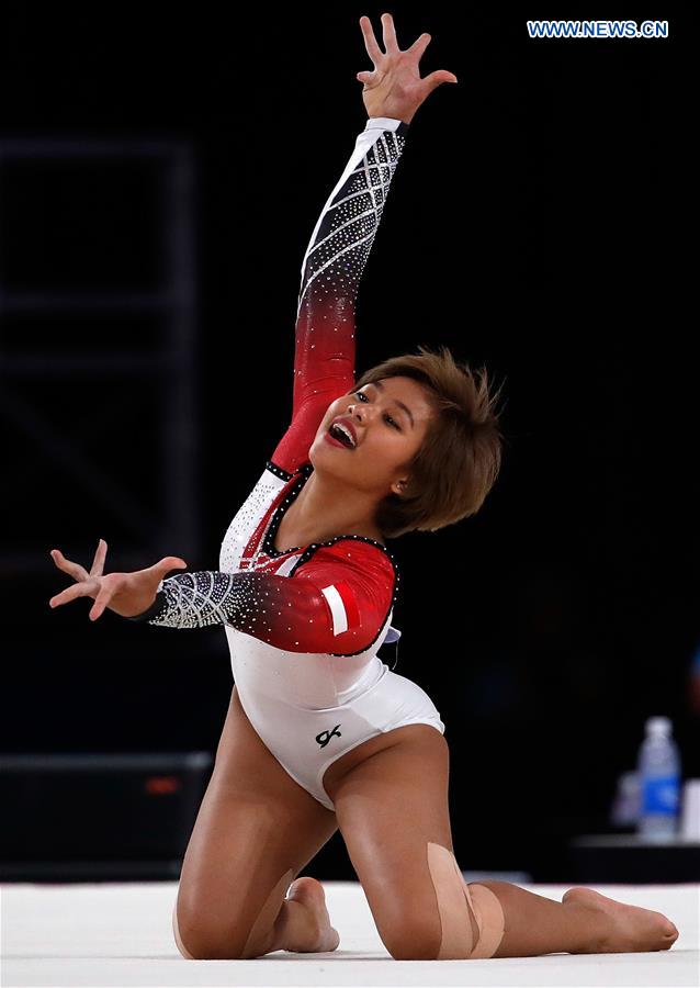 (SP)INDONESIA-JAKARTA-ASIAN GAMES-ARTISTIC GYMNASTICS