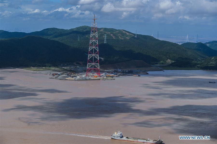 CHINA-ZHEJIANG-WORLD'S HIGHEST POWER PYLON (CN)