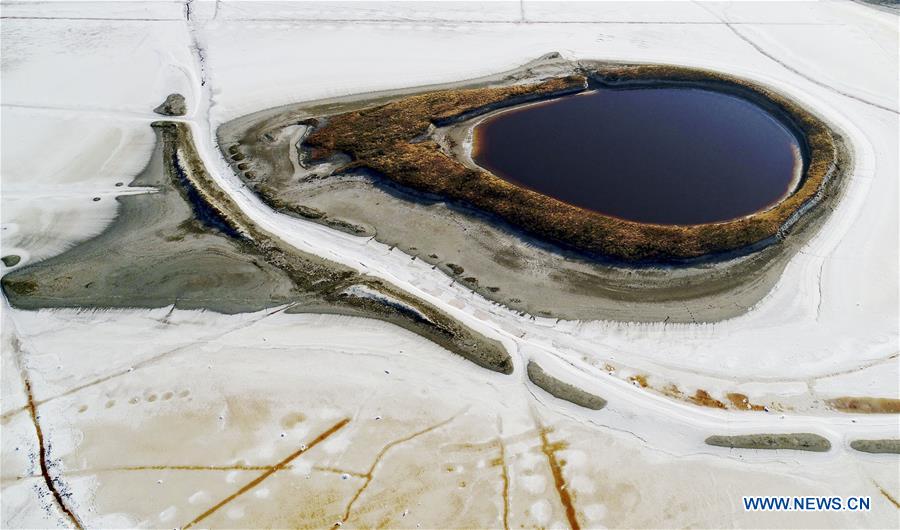 #CHINA-SHANXI-SALT LAKE-AUTUMN SCENE (CN)