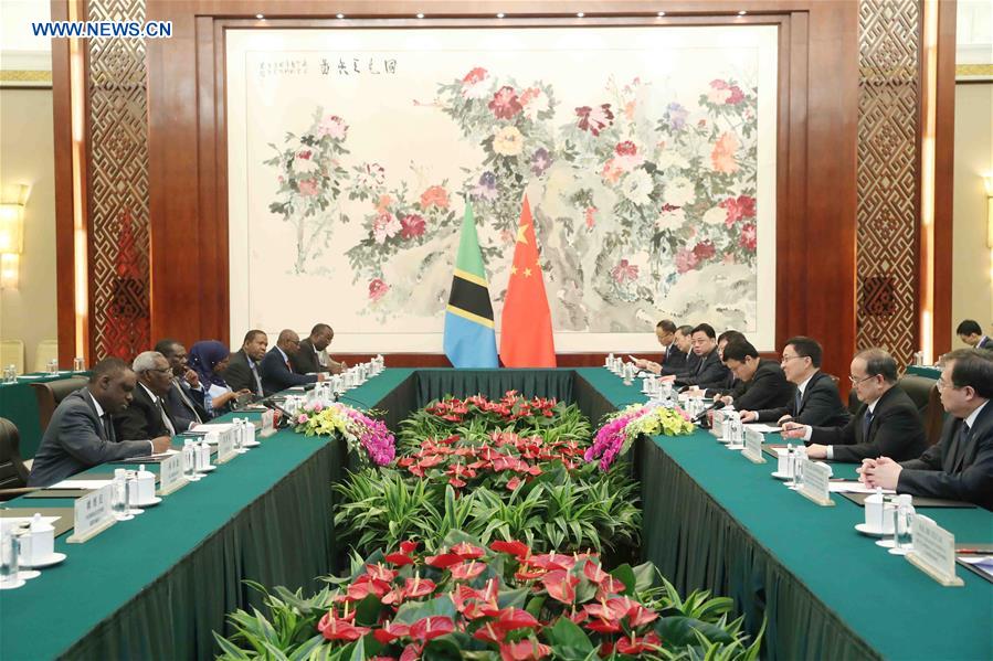 CHINA-GUANGXI-NANNING-HAN ZHENG-TANZANIA-MEETING (CN)