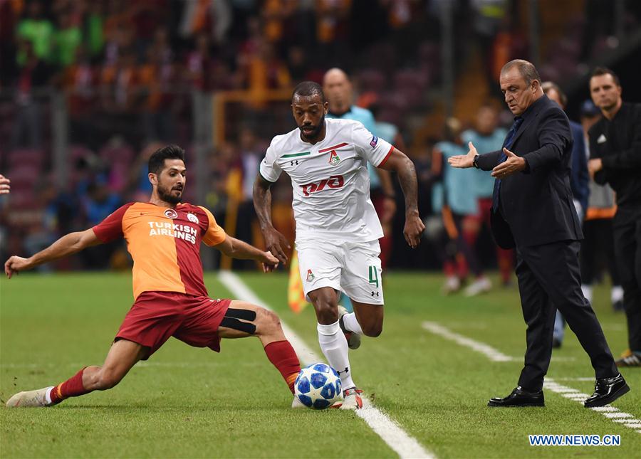 (SP)TURKEY-ISTANBUL-SOCCER-UEFA CHAMPIONS LEAGUE-GALATASARAY VS LOKOMOTIV MOSCOW