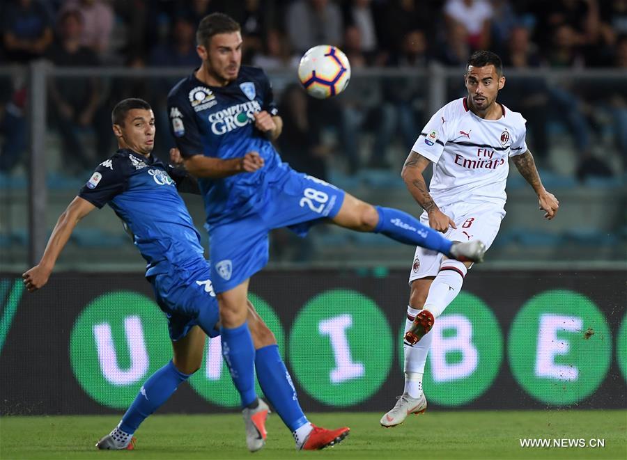 (SP)ITALY-EMPOLI-SOCCER-SERIE A-AC MILAN VS EMPOLI