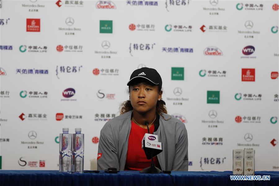 (SP)CHINA-BEIJING-TENNIS-CHINA OPEN-OSAKA NAOMI (CN) 