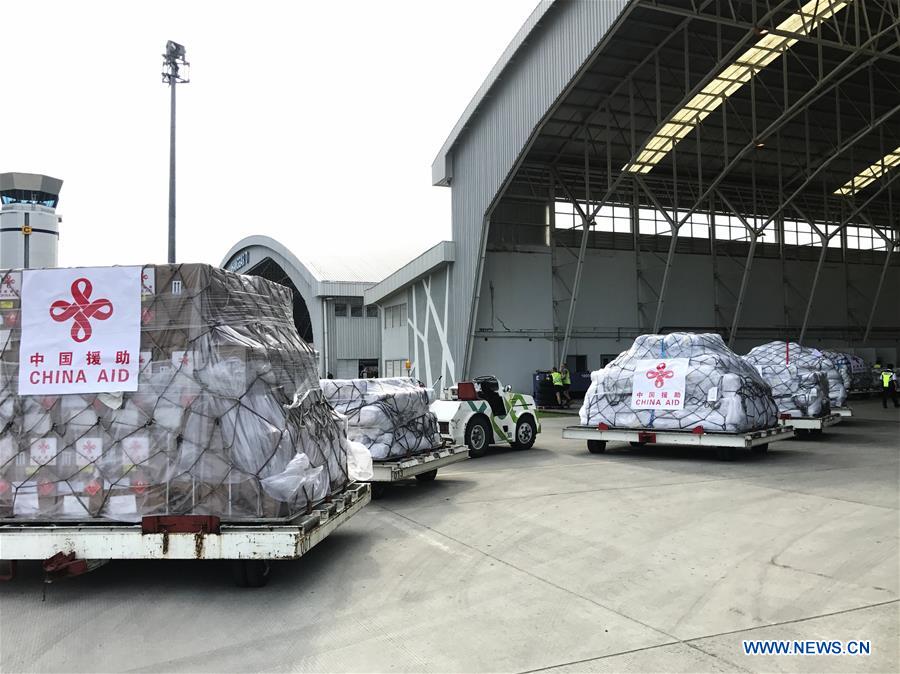 INDONESIA-KALIMANTAN-CHINA-HUMANITARIAN AID