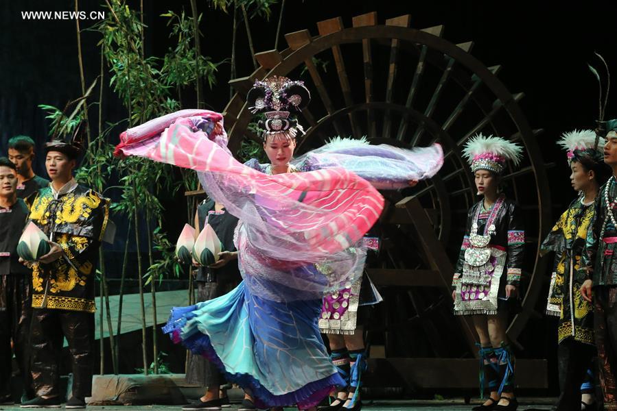 #CHINA-GUIYANG-DONG ETHNIC GROUP-MUSICAL DRAMA(CN)