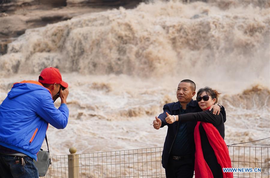 CHINA-SHAANXI-HUKOU WATERFALL (CN)