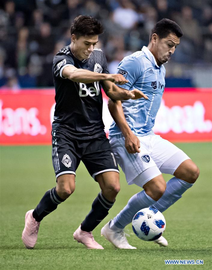 (SP)CANADA-VANCOUVER-MLS-VANCOUVER WHITECAPS VS SPORTING KC